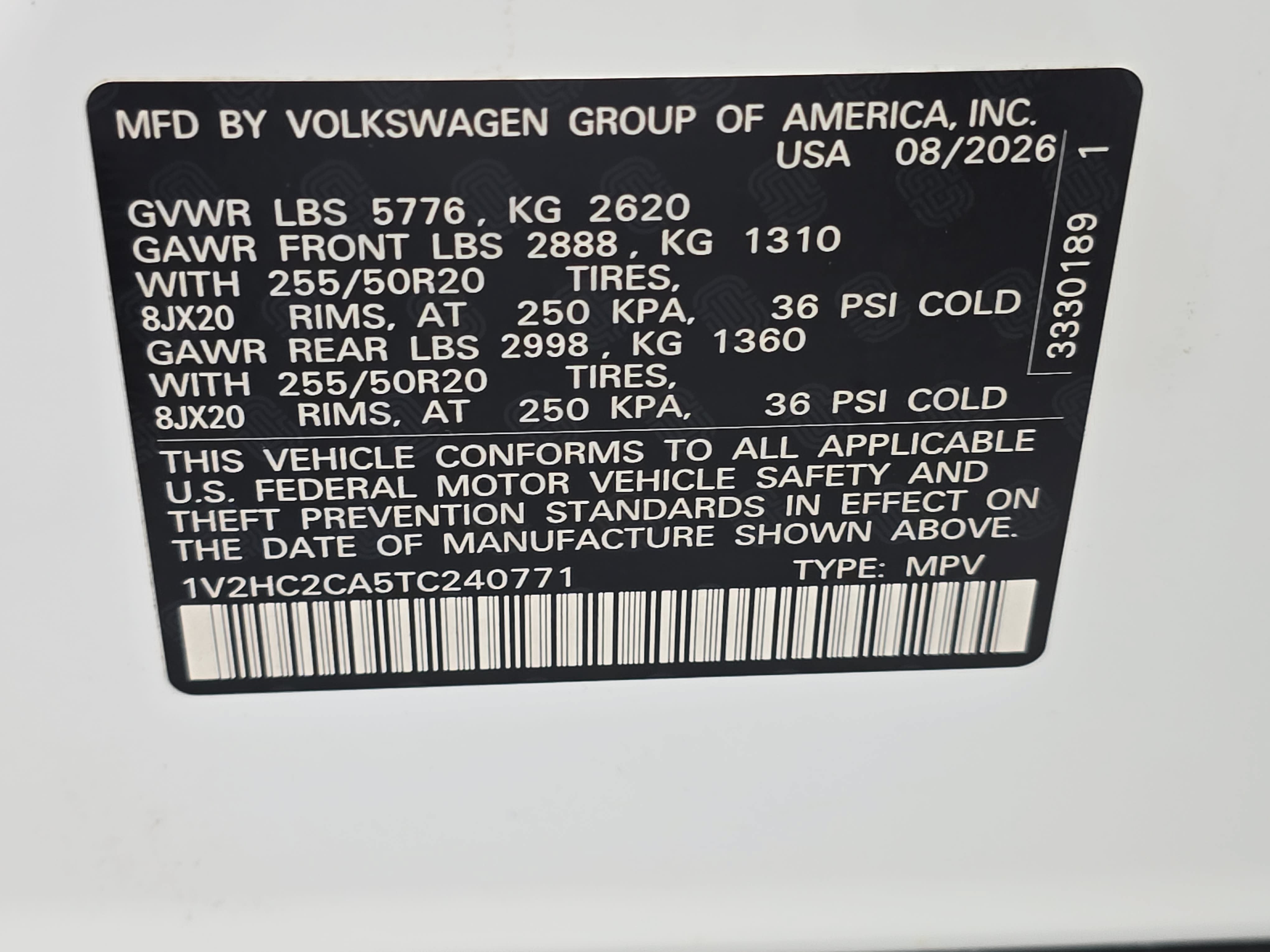 New 2026 Volkswagen Atlas Cross Sport SE AWD/4WD image 35