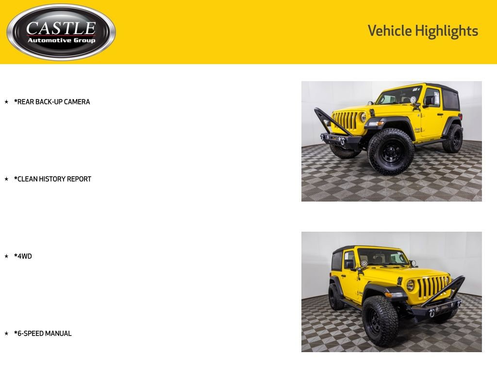 Used 2021 Jeep Wrangler Sport AWD/4WD image 3