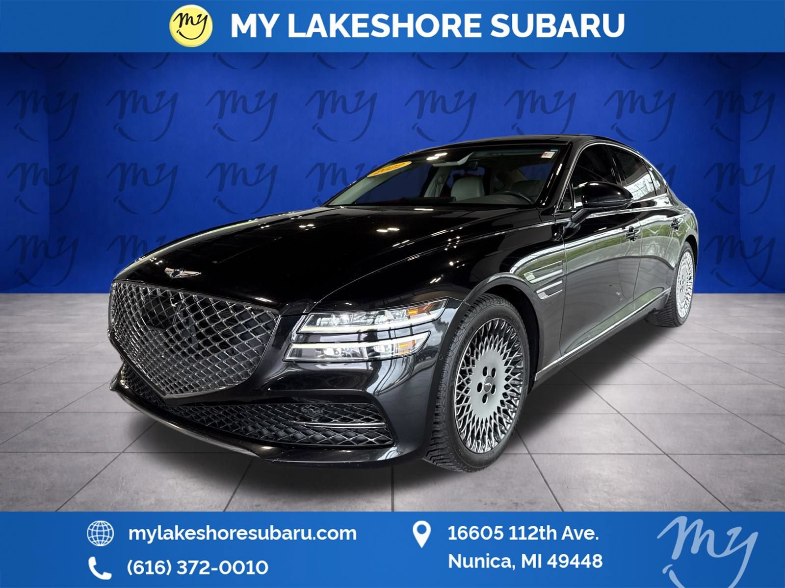Used 2022 Genesis G80 2.5T w/ Prestige Package AWD/4WD image 3