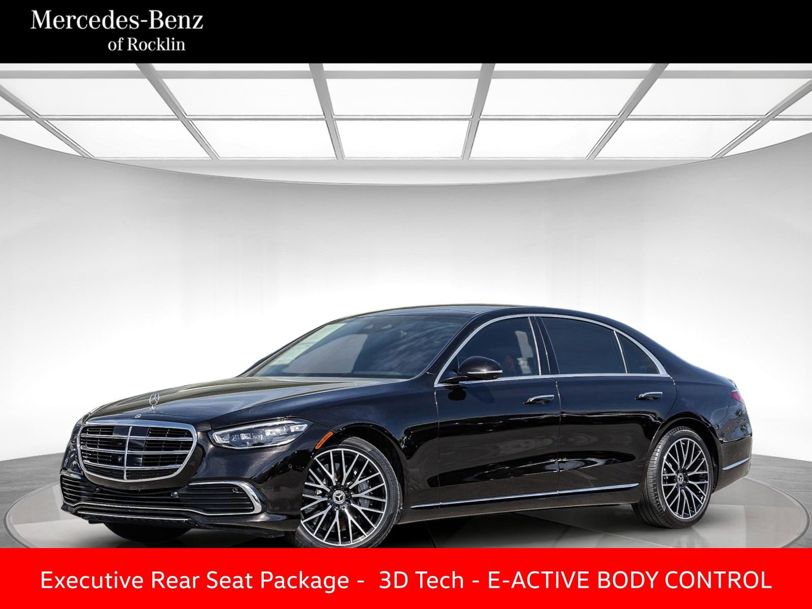 Certified 2022 Mercedes-Benz S 580 4MATIC Sedan w/ Rear Seat Package image 1