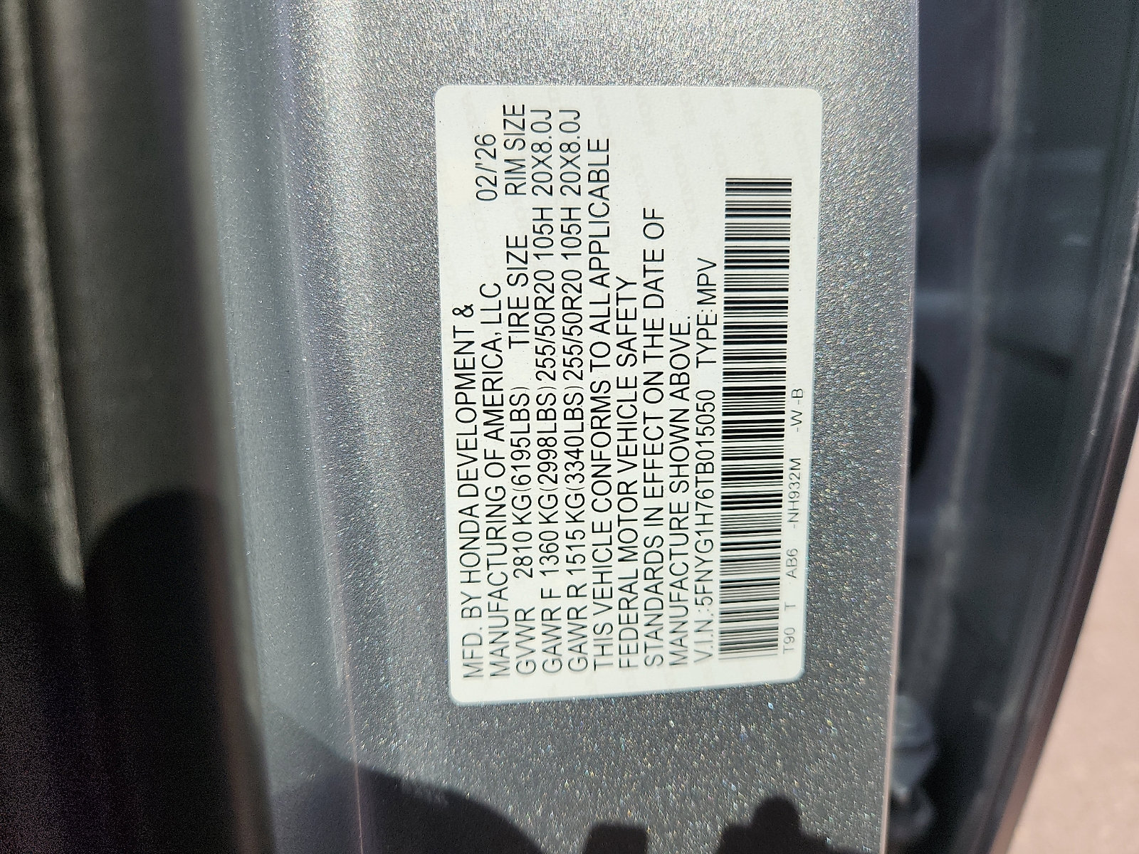 New 2026 Honda Pilot image 16