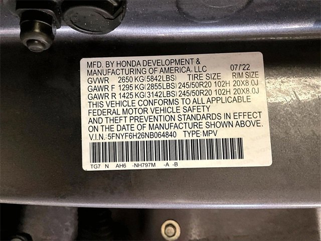 Used 2022 Honda Pilot Special Edition image 35