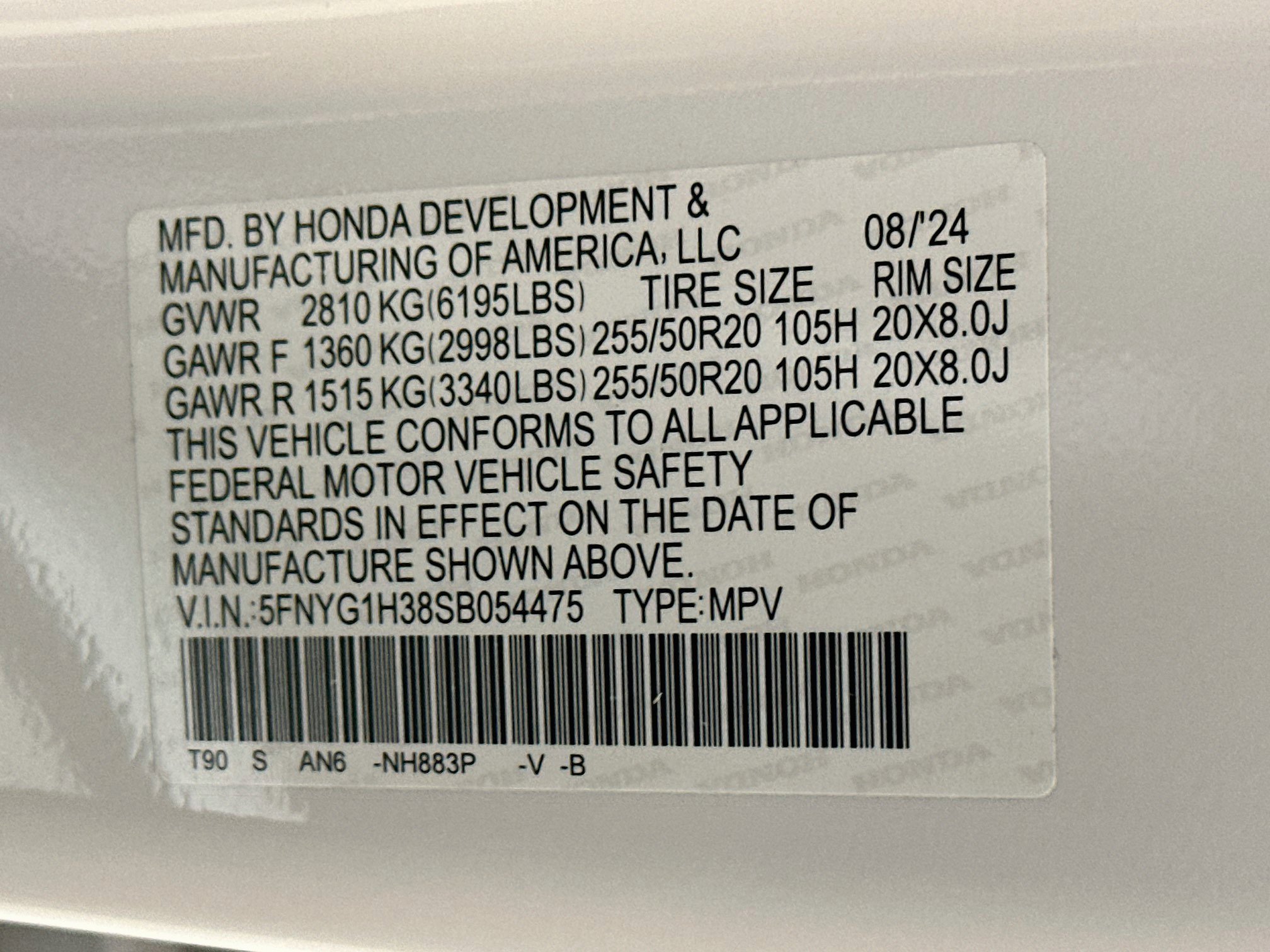 Used 2025 Honda Pilot Sport image 30