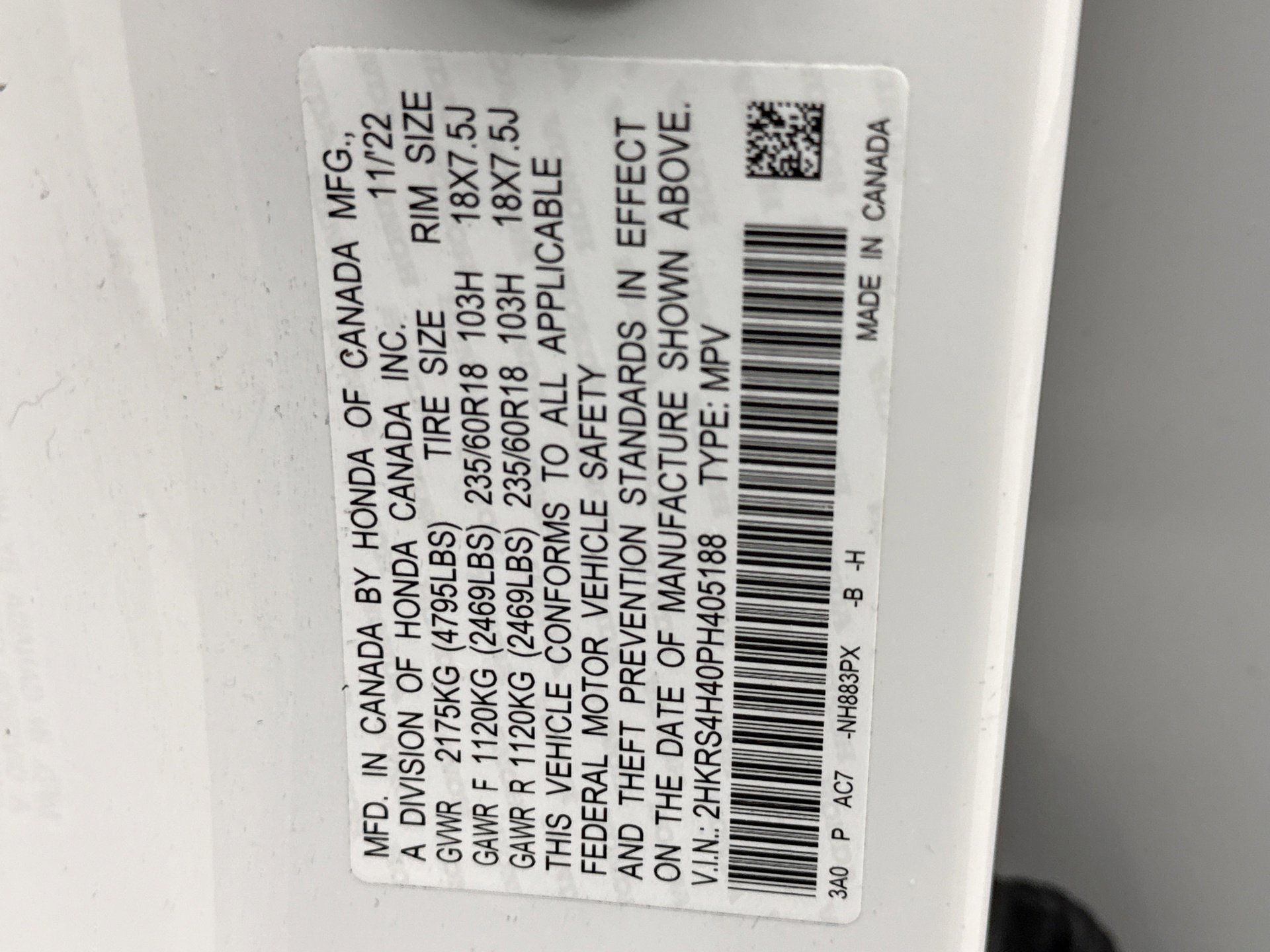 Used 2023 Honda CR-V EX image 11