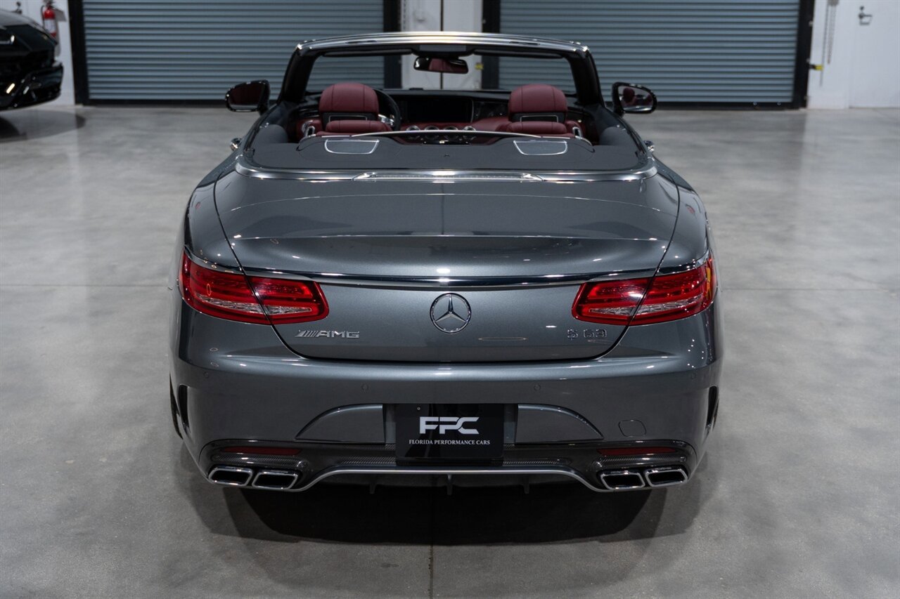 Used 2017 Mercedes-Benz S 63 AMG 4MATIC Cabriolet image 5