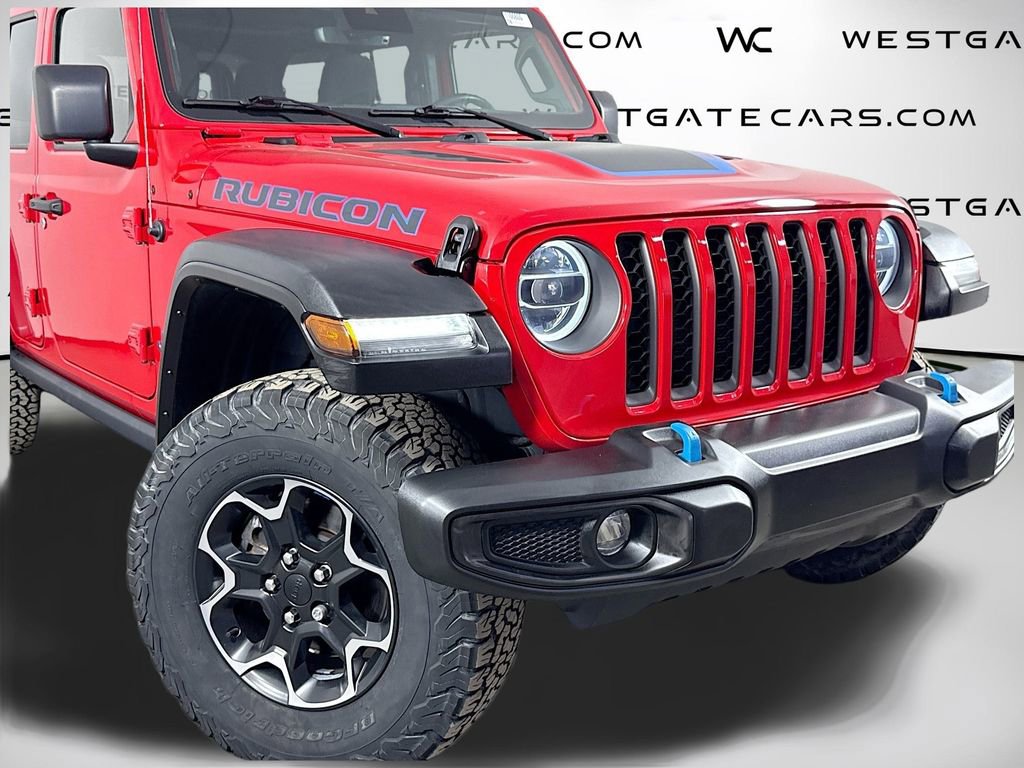 Used 2022 Jeep Wrangler Unlimited Rubicon 4xe w/ Safety Group image 47