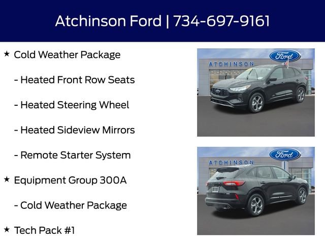 Certified 2024 Ford Escape ST-Line w/ Tech Pack #1 image 13