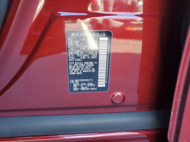 Certified 2024 Nissan Armada Platinum w/ Captain's Chairs Package image 25