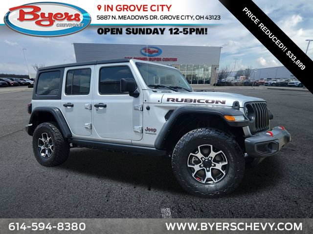 Used 2022 Jeep Wrangler Unlimited Rubicon w/ LED Lighting Group AWD/4WD image 1