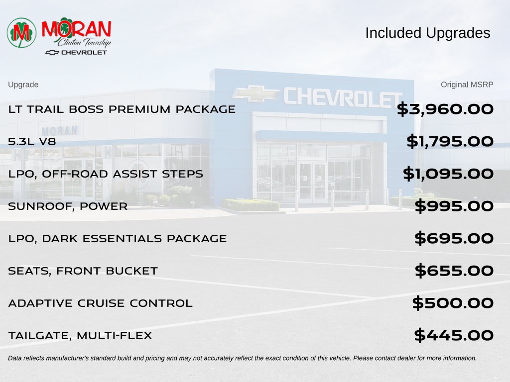 Certified 2025 Chevrolet Silverado 1500 LT Trail Boss w/ LT Trail Boss Premium Package AWD/4WD image 5