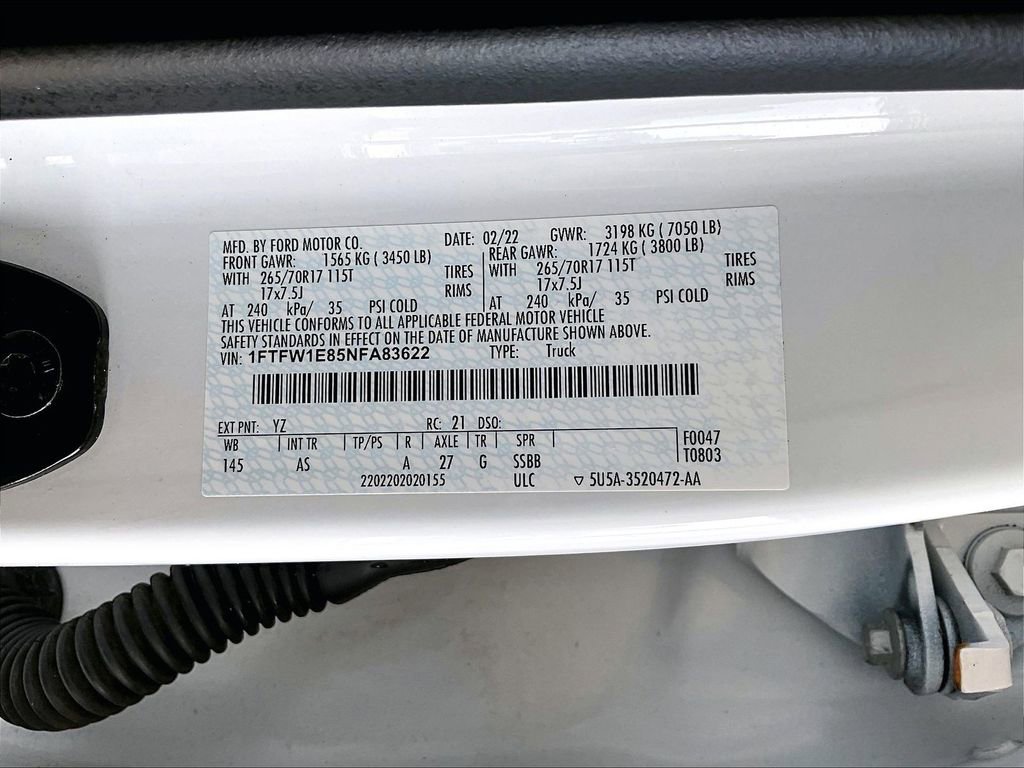 Used 2022 Ford F150 XL w/ Trailer Tow Package image 36