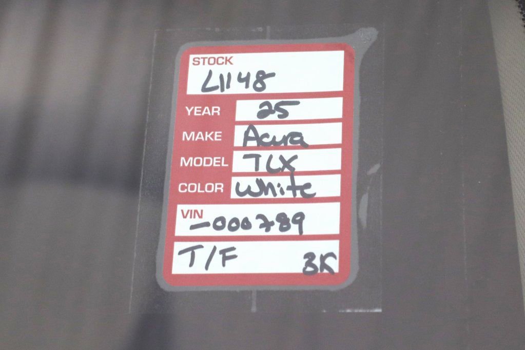 Certified 2025 Acura TLX w/ Technology Package image 30