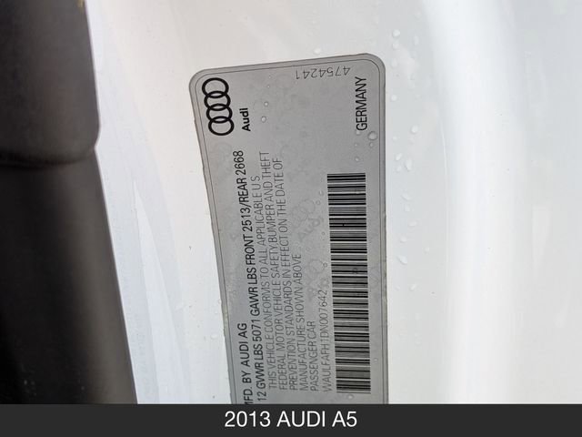 Used 2013 Audi A5 2.0T Premium Plus AWD/4WD image 23