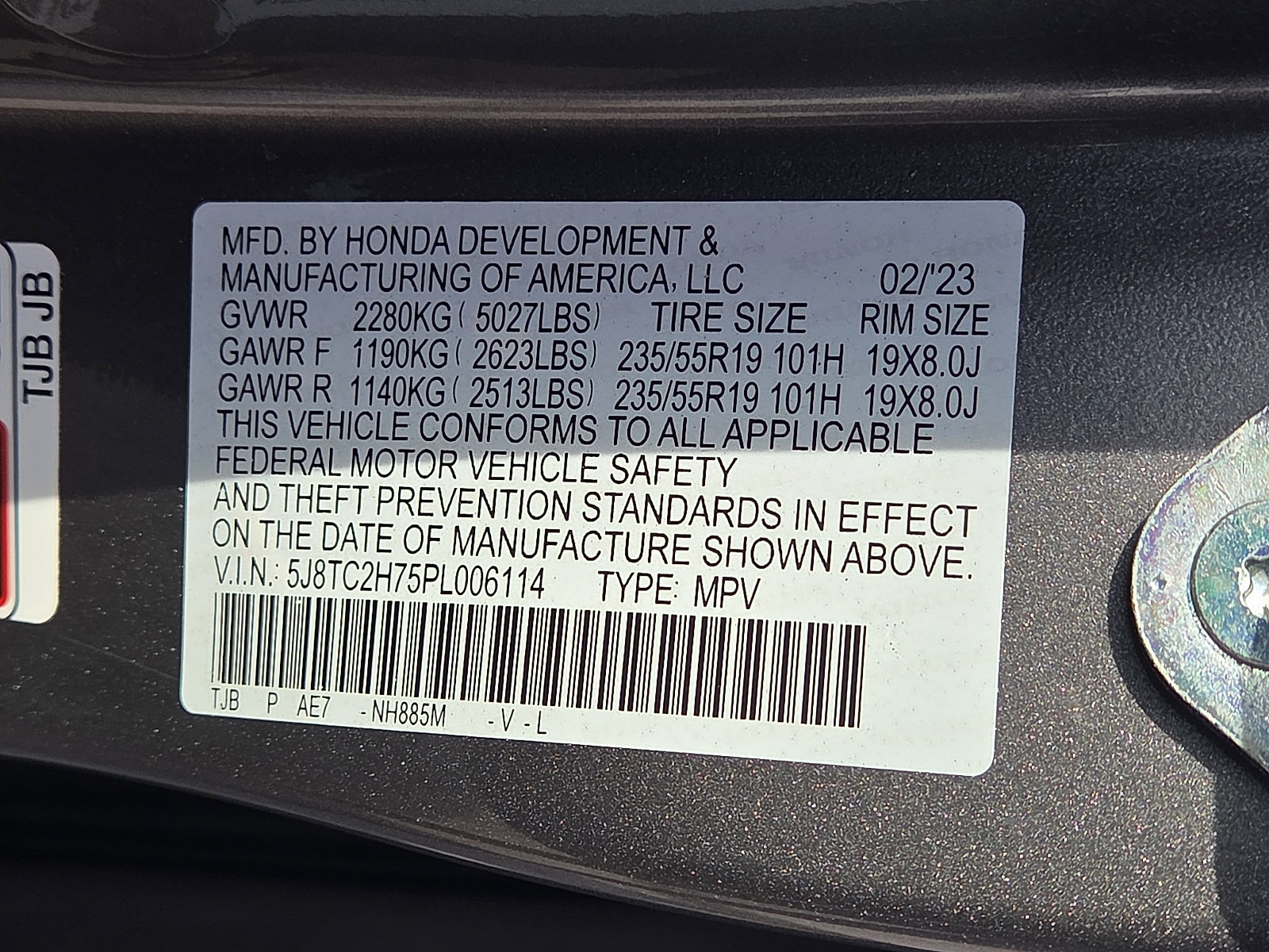 Certified 2023 Acura RDX AWD w/ Advance Package image 26