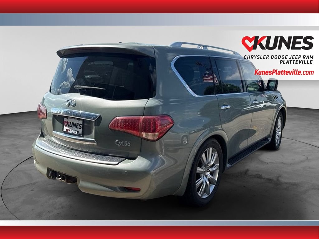 Used 2012 INFINITI QX56 4WD w/ Deluxe Touring Pkg image 10