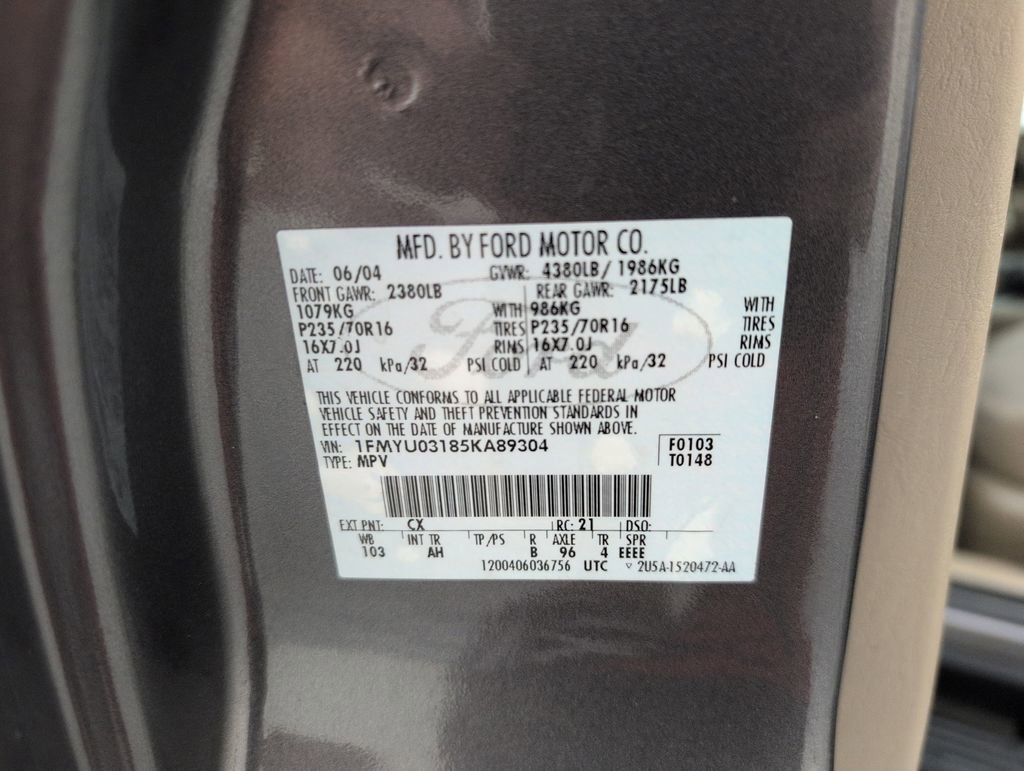 Used 2005 Ford Escape XLT image 37