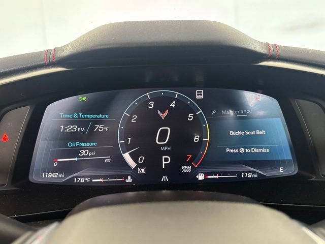 Used 2021 Chevrolet Corvette Stingray Preferred Cpe w/ Engine Appearance Package RWD image 4