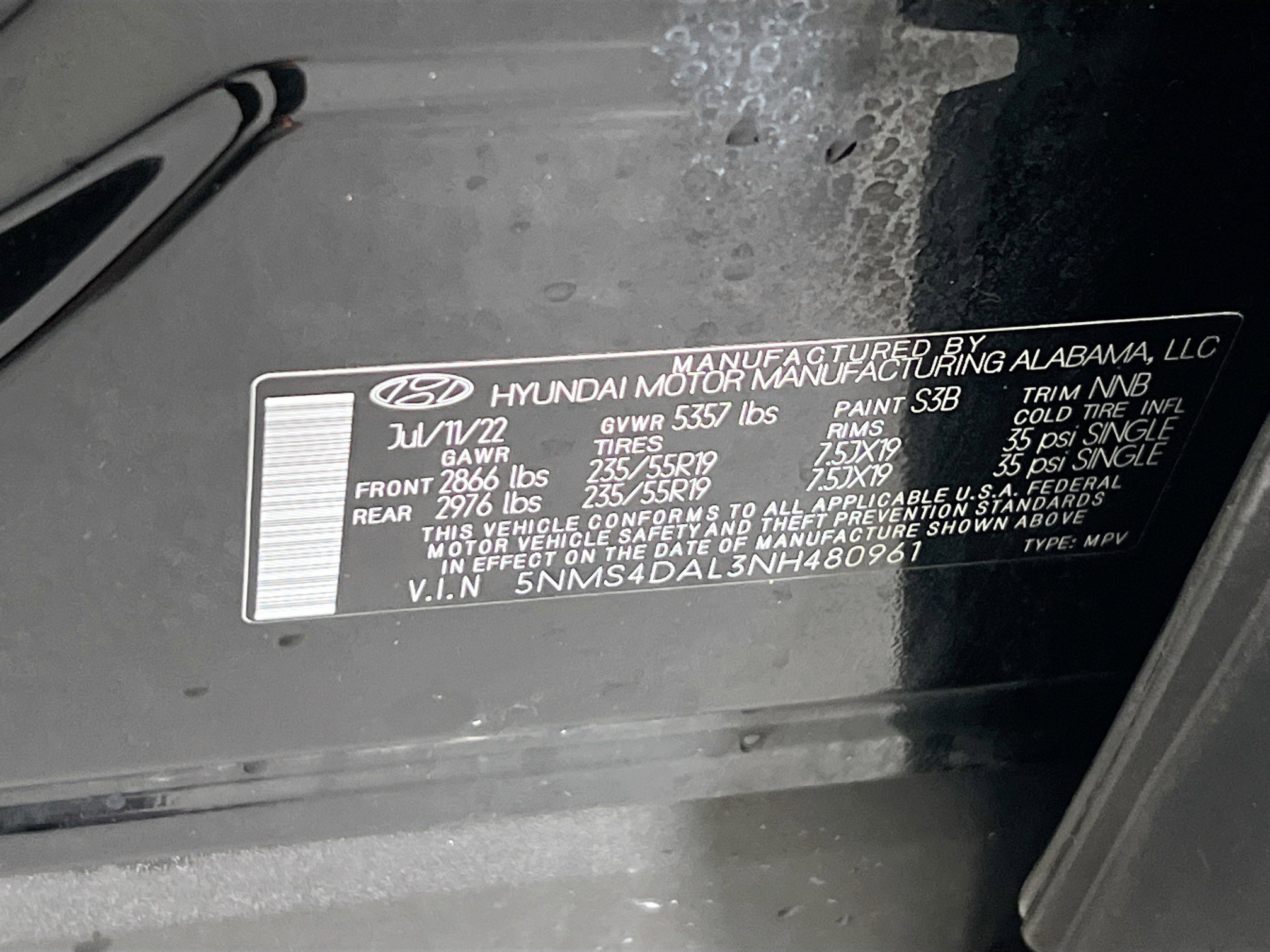 Used 2022 Hyundai Santa Fe Limited w/ Cargo Package image 33