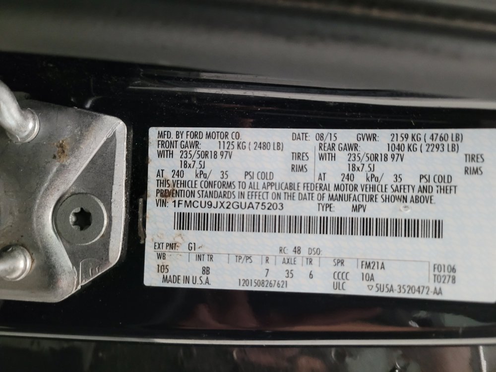 Used 2016 Ford Escape Titanium AWD/4WD image 33