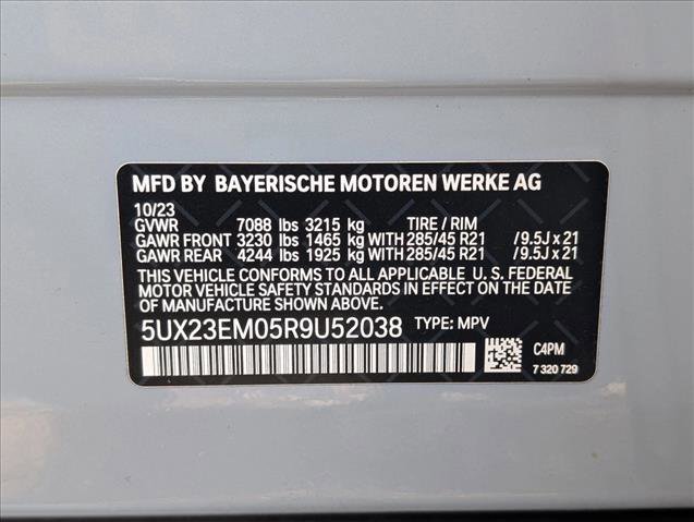 Used 2024 BMW X7 xDrive40i w/ M Sport Package image 27