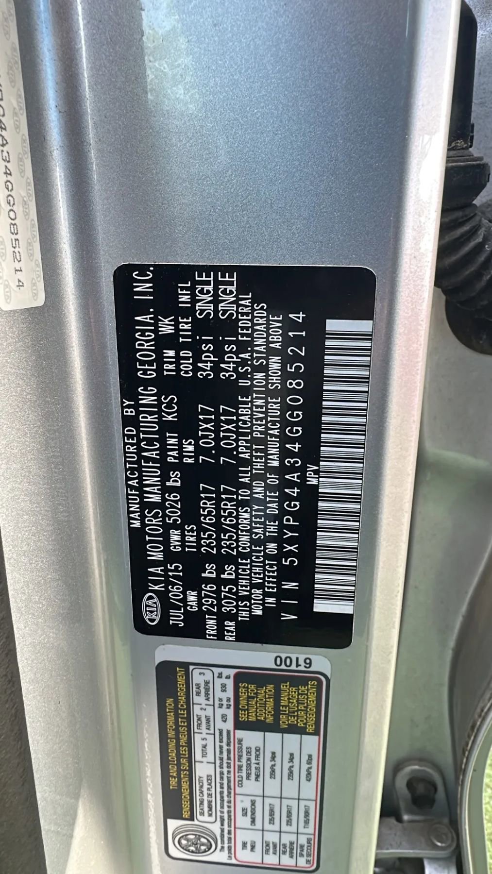 Used 2016 Kia Sorento LX image 43