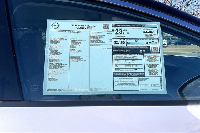 New 2026 Nissan Murano Platinum w/ Cargo Package image 13