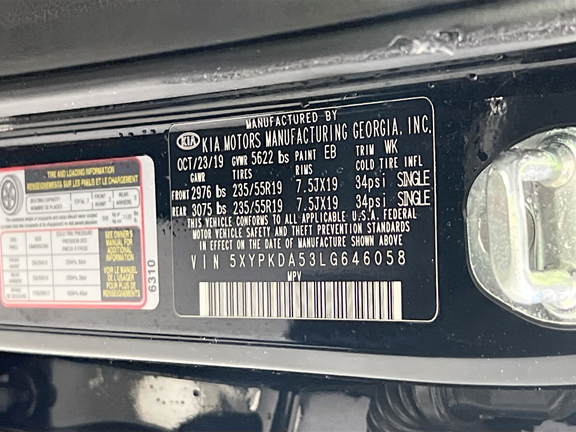 Used 2020 Kia Sorento SX image 34