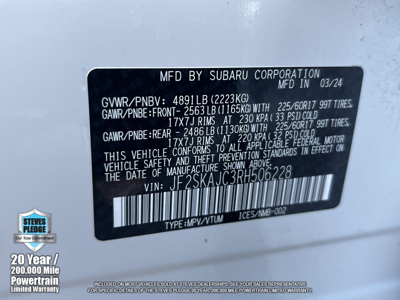 Used 2024 Subaru Forester Wilderness AWD/4WD image 39