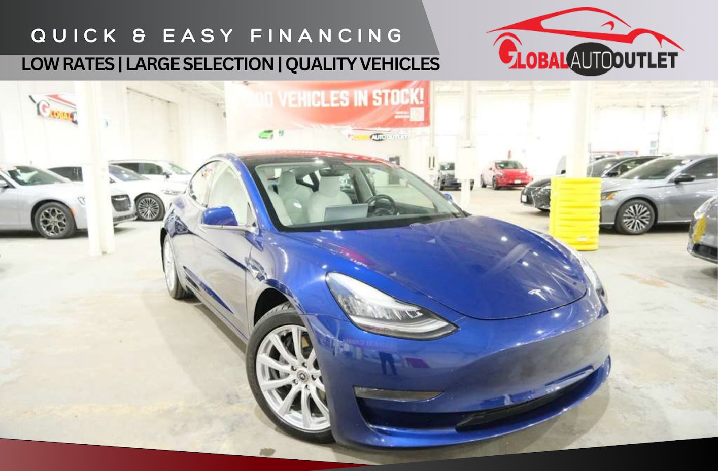 Used 2019 Tesla Model 3 Performance AWD/4WD image 1