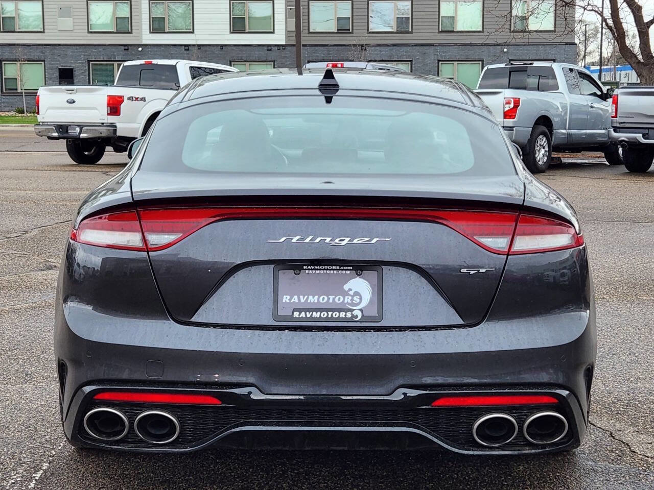 Used 2022 Kia Stinger GT1 w/ Red Interior Color Package RWD image 8