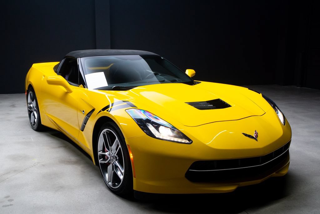 Used 2015 Chevrolet Corvette Stingray Convertible w/ 3LT Preferred Equipment Group RWD image 48