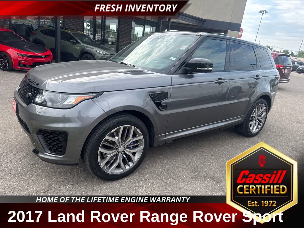 Used 2017 Land Rover Range Rover Sport SVR