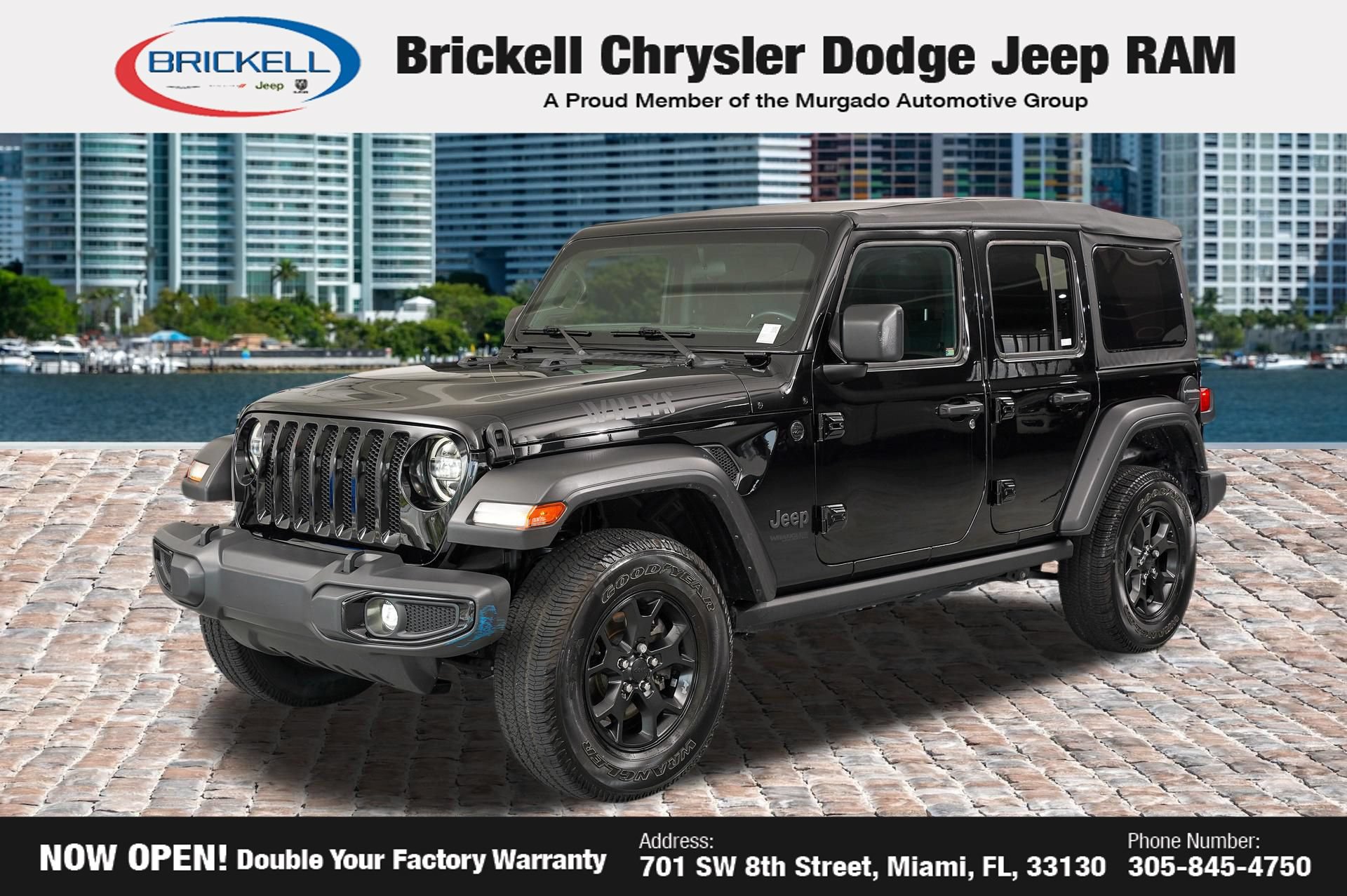 Used 2022 Jeep Wrangler Unlimited Sport AWD/4WD video 3