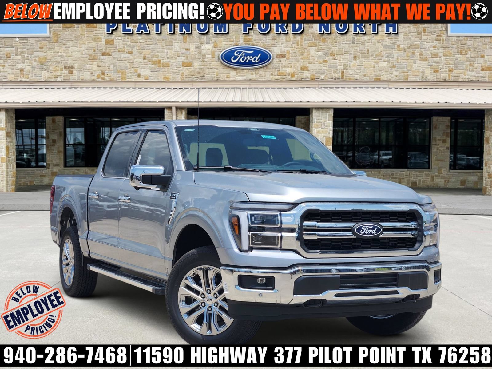 New 2026 Ford F150 Lariat w/ Equipment Group 501A Mid