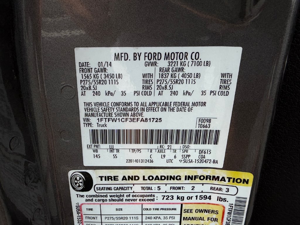 Used 2014 Ford F150 STX w/ Equipment Group 201A Mid RWD image 10