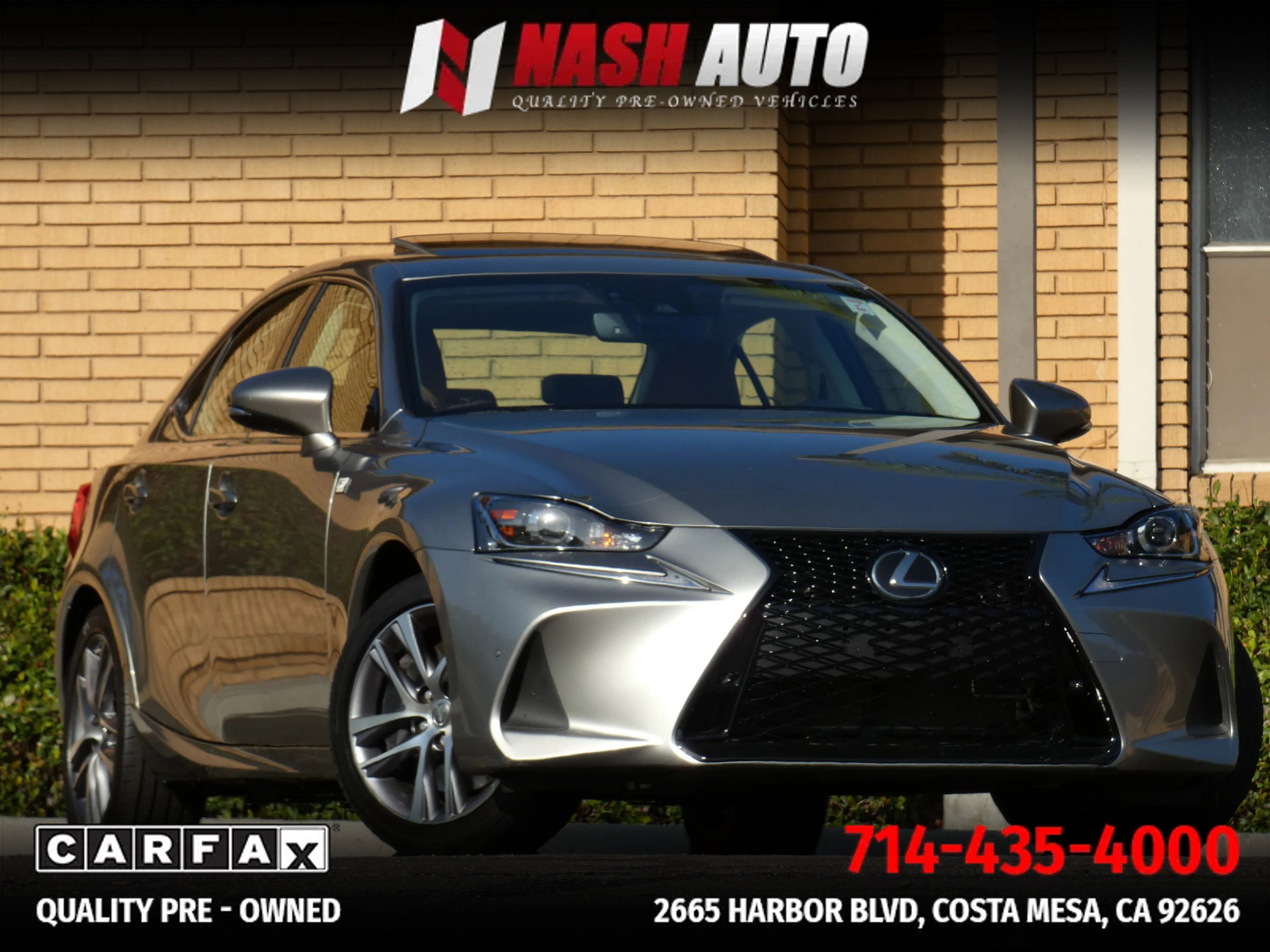 Used 2018 Lexus IS 300 F Sport