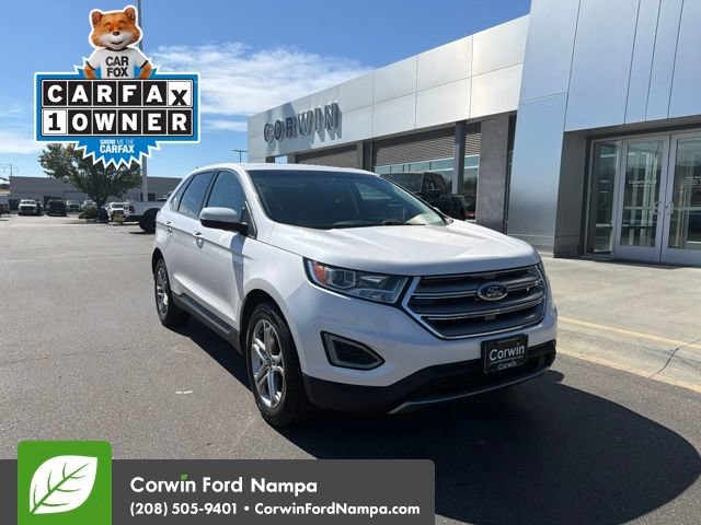 Used 2017 Ford Edge Titanium w/ Class II Trailer Tow Package AWD/4WD image 1