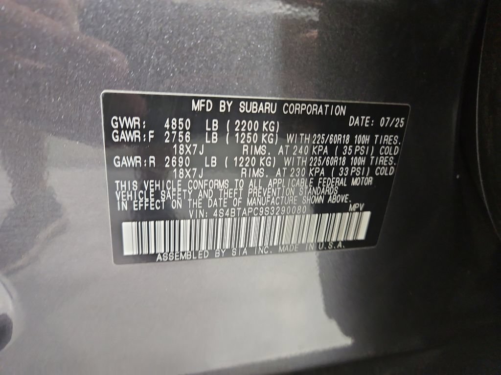 Certified 2025 Subaru Outback Touring AWD/4WD image 32