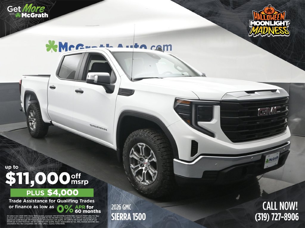 New 2026 GMC Sierra 1500 Pro w/ Pro Value Package