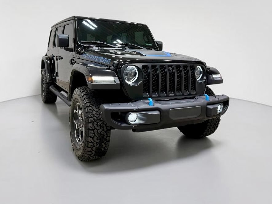 Used 2023 Jeep Wrangler Unlimited Rubicon 4xe w/ Steel Bumper Group AWD/4WD image 12