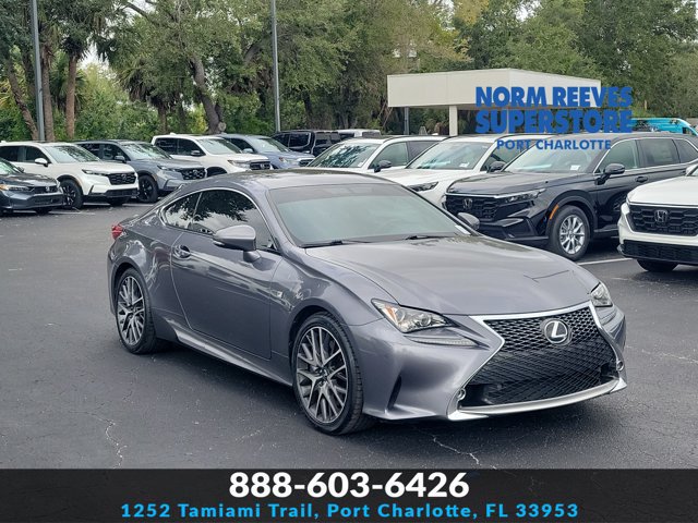 Used 2015 Lexus RC 350 w/ F Sport w/Summer Tires RWD image 1