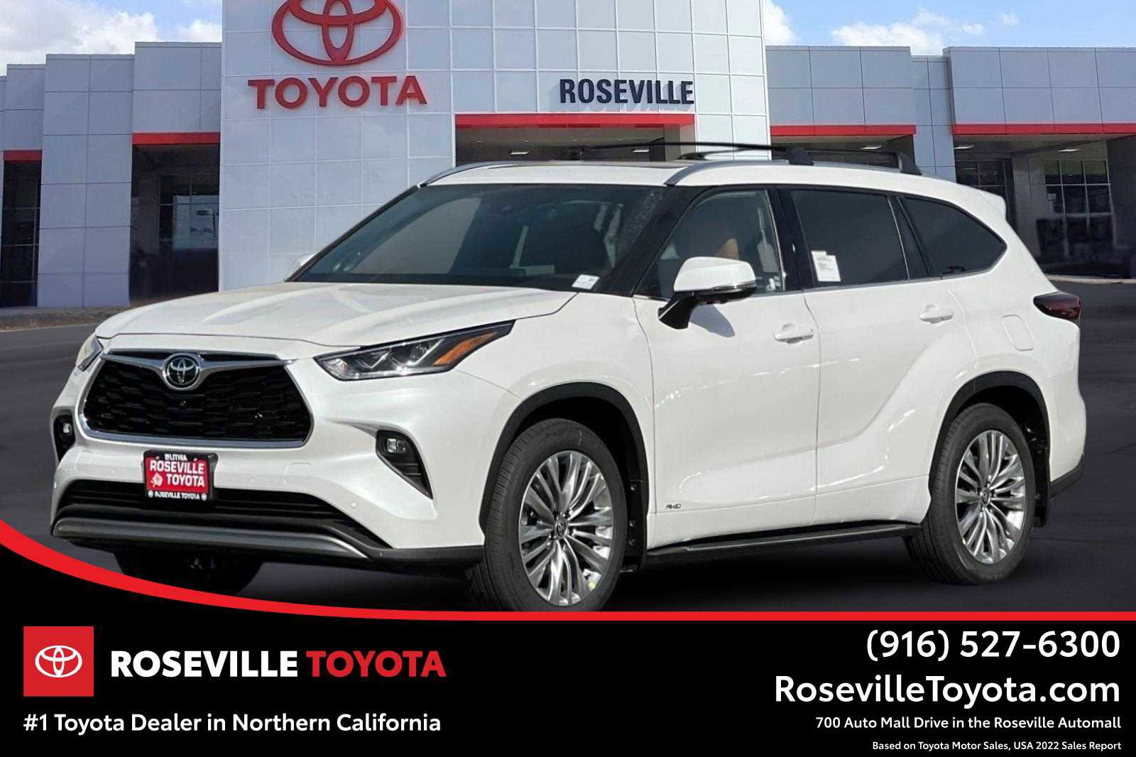 New 2026 Toyota Highlander Platinum image 1