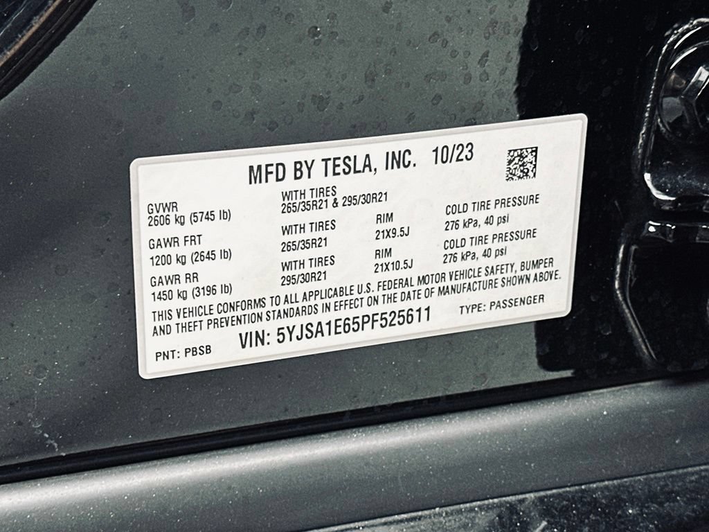 Used 2023 Tesla Model S Plaid AWD/4WD image 43