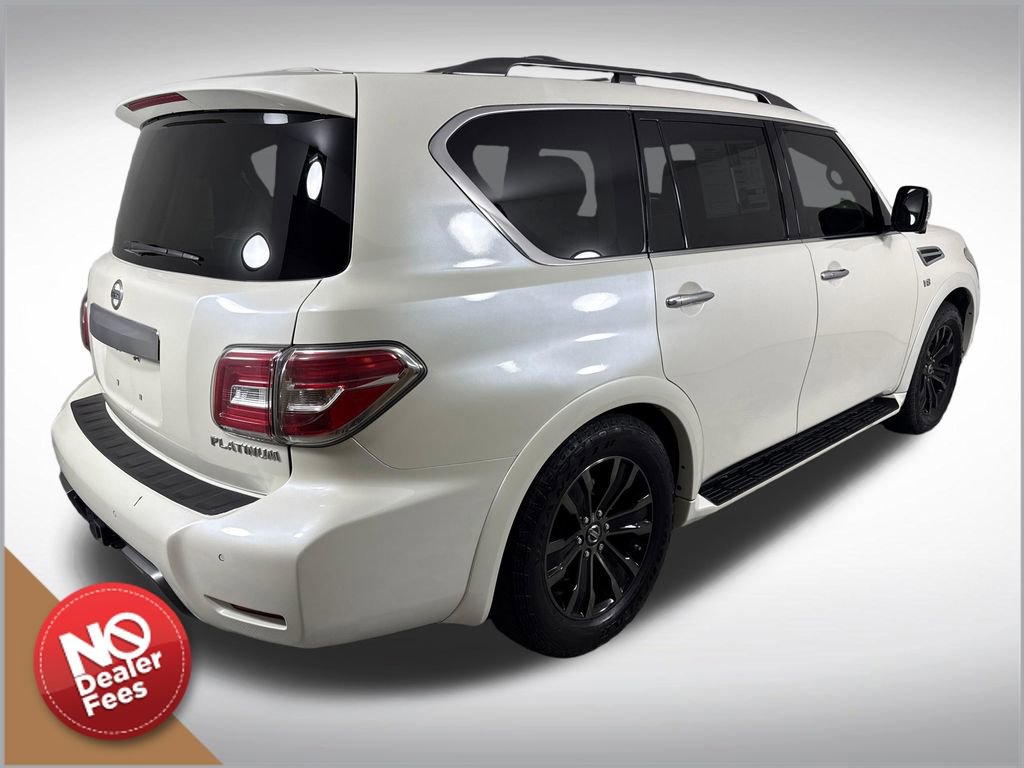 Used 2020 Nissan Armada Platinum w/ Captain's Chairs Package RWD image 3