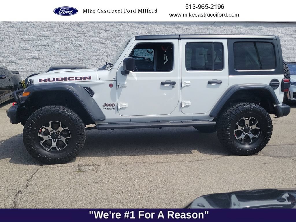 Used 2018 Jeep Wrangler Unlimited Rubicon w/ Steel Bumper Group AWD/4WD image 2
