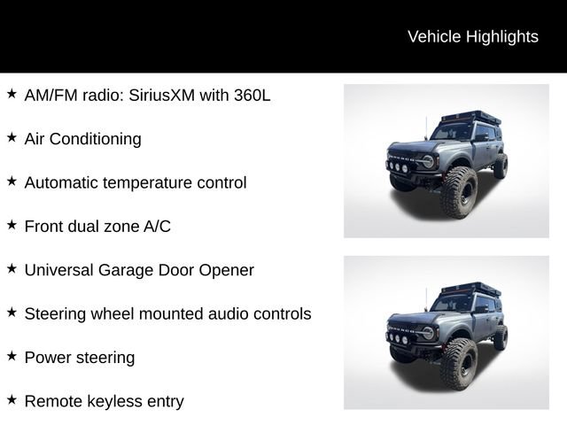 Used 2022 Ford Bronco Wildtrak AWD/4WD image 12