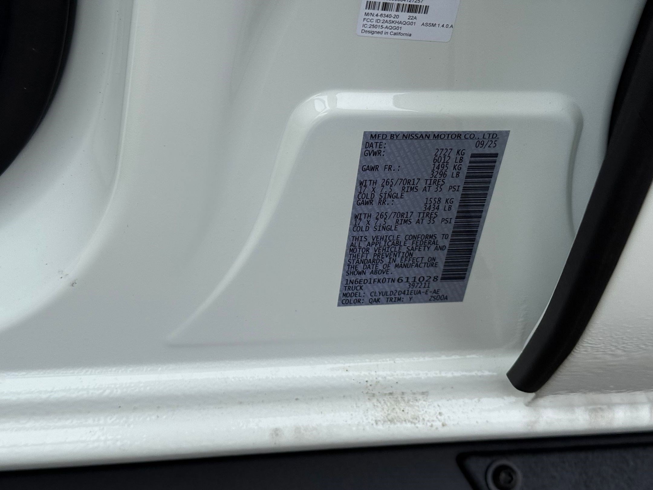 New 2026 Nissan Frontier PRO-4X w/ Pro Premium Package image 20