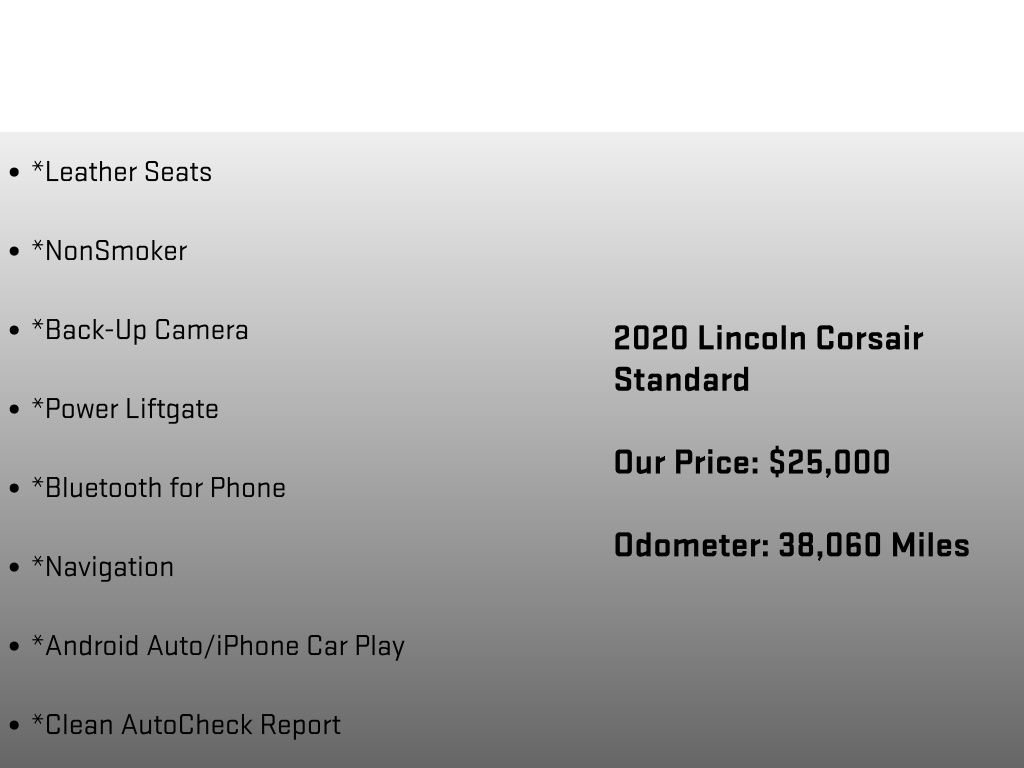 Used 2020 Lincoln Corsair AWD w/ Equipment Group 101A image 12