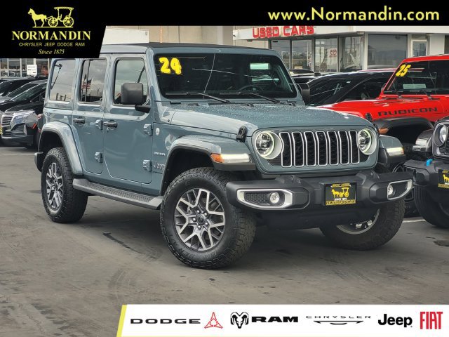 Used 2024 Jeep Wrangler Unlimited Sahara w/ Technology Group AWD/4WD image 1