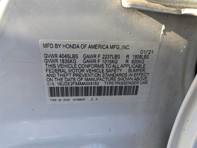 Used 2021 Acura ILX w/ Premium & A-SPEC Package image 10